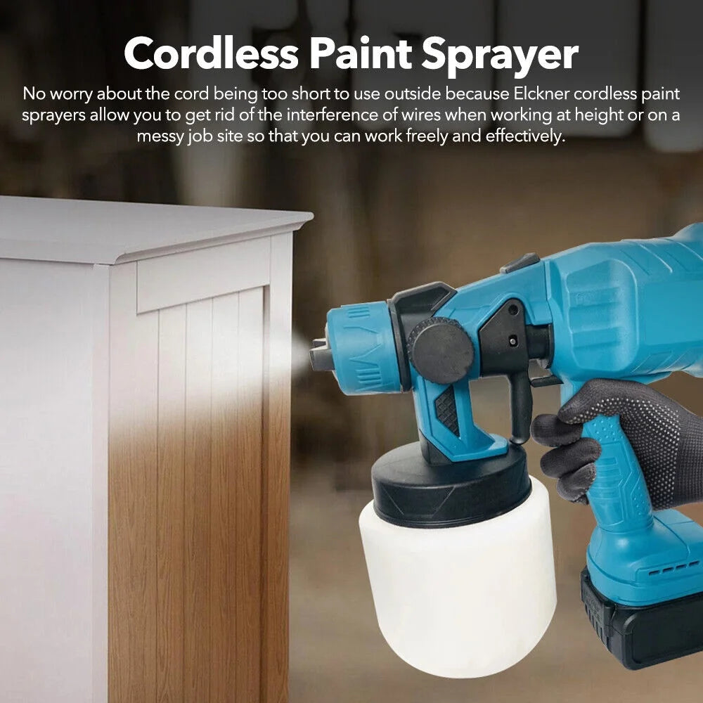 PISTOLA DE PINTURA CORDLESS 2 BATERIAS 48V AM-411 (12 UND X CAJA)