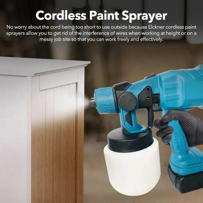 PISTOLA DE PINTURA CORDLESS 2 BATERIAS 48V AM-411 (12 UND X CAJA)