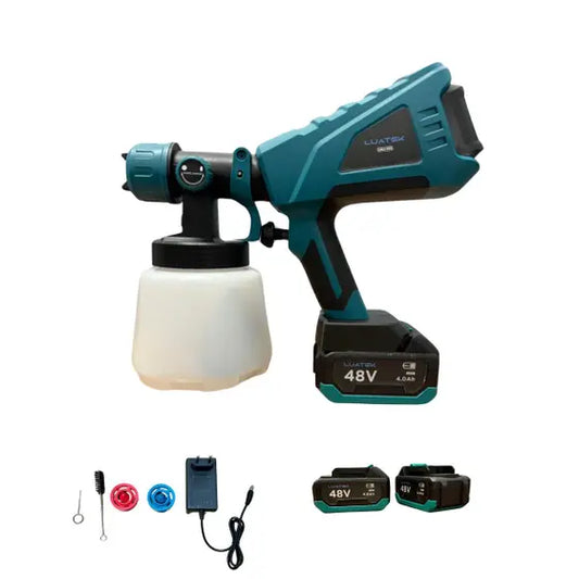 PISTOLA DE PINTURA CORDLESS 2 BATERIAS 48V AM-411 (12 UND X CAJA)